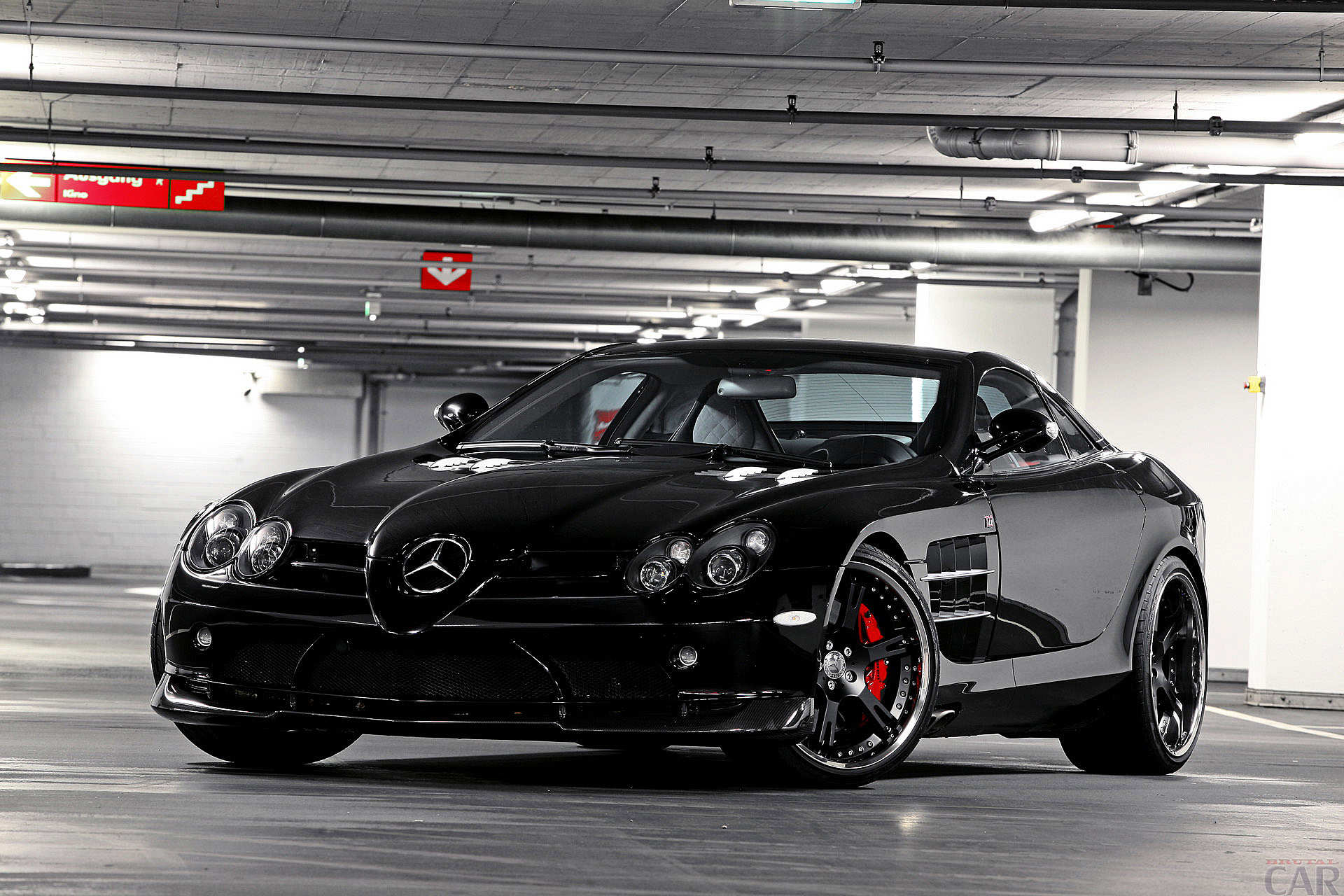 Mercedes slr supercar #1
