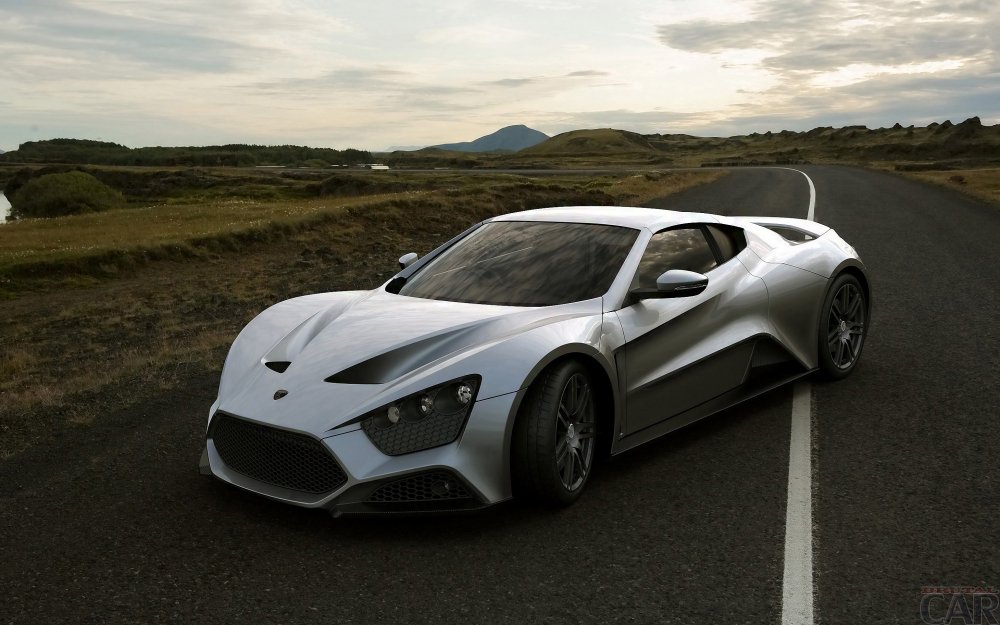 Sports car Zenvo St 1, made in exceptional style irascible beast.