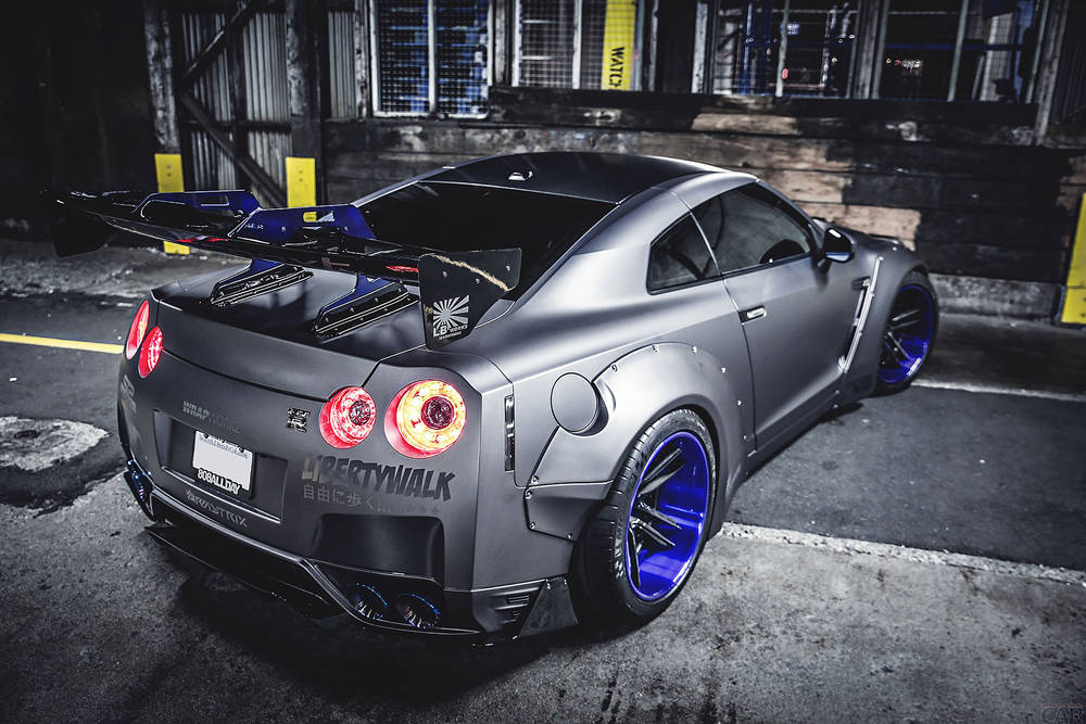 Nissan GT-R Tuned.