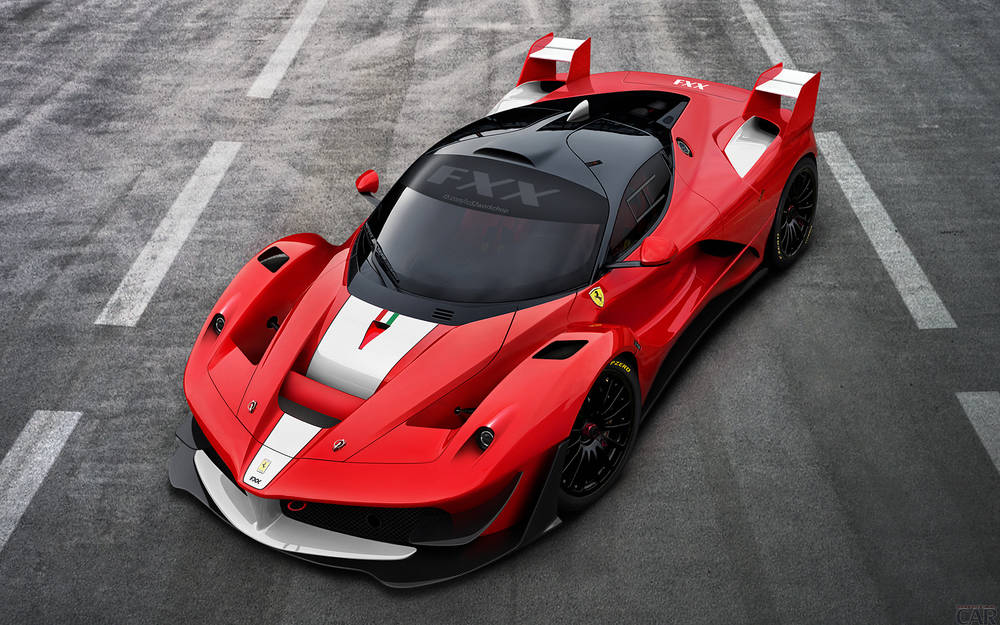 Racing Ferrari Enzo.