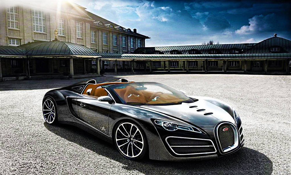Bugatti Grand Sport Ettore notion papier peint.
