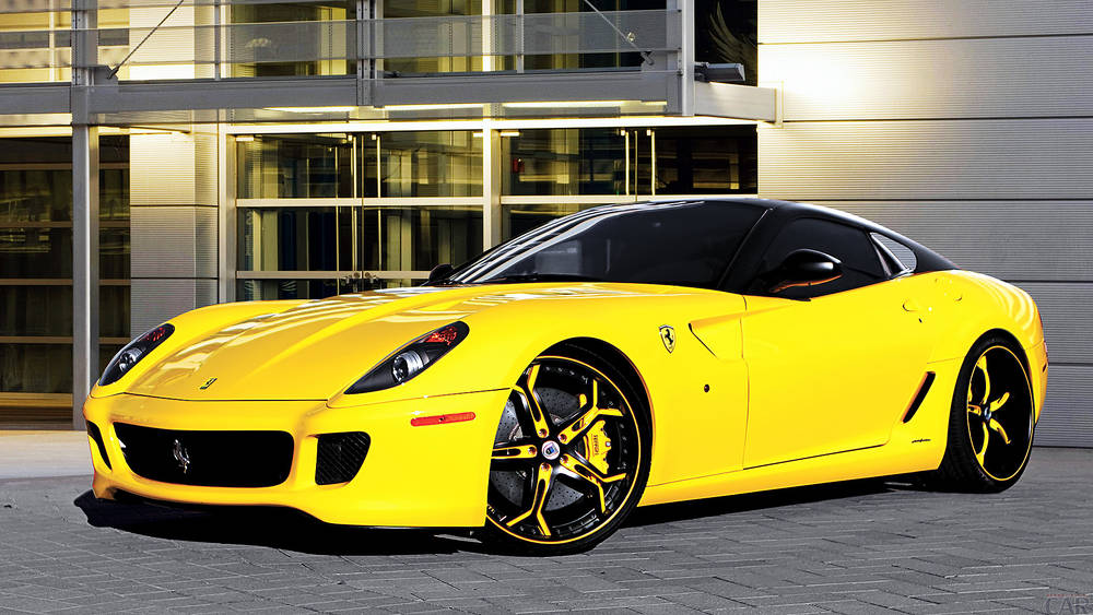 Los Ferrari 599 fondos de pantalla.