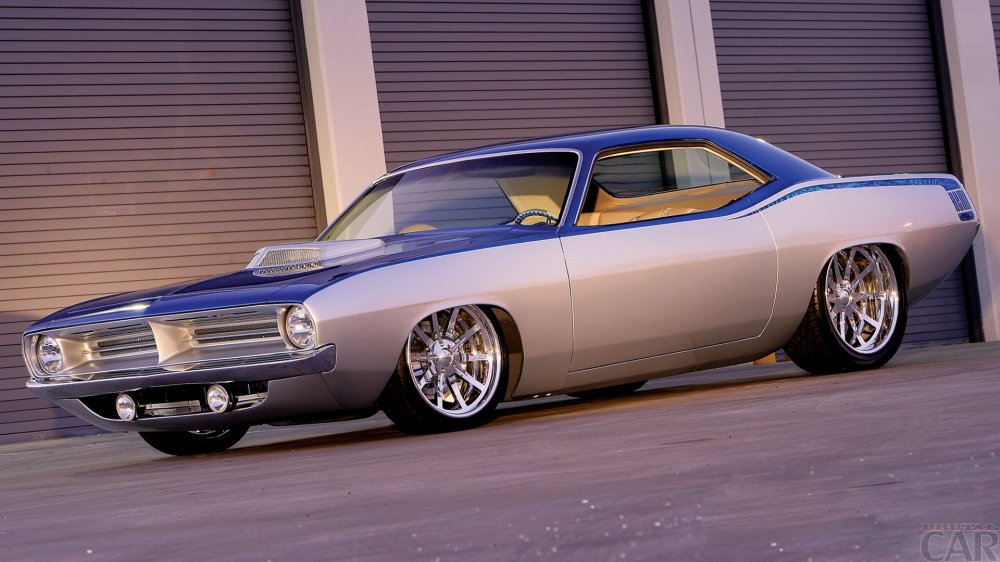 Wallpapers with astounding car Plymouth Cuda AAR