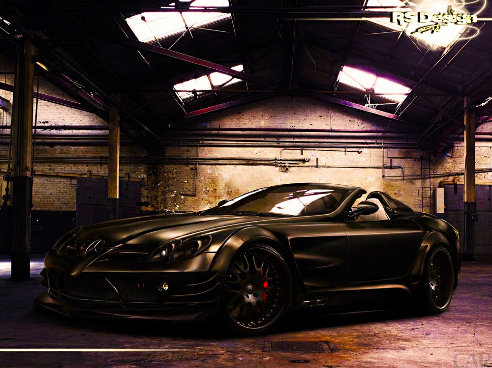 Wallpapers with thematically multi roadster Mercedes-Benz SLR