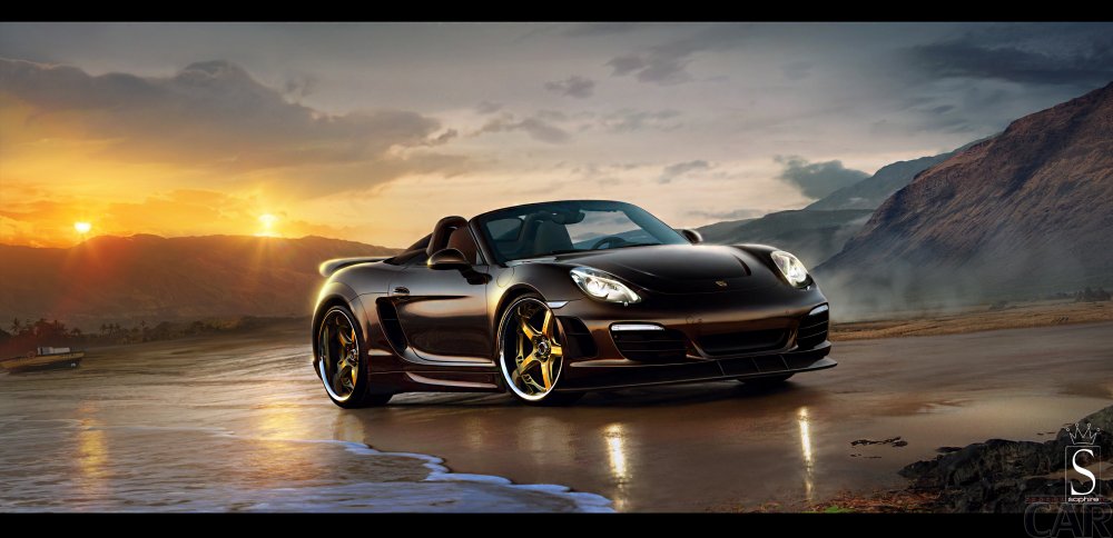 Wallpapers with extreme memorable car Porsche Boxster S