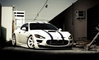 Wallpaper with a stunning machine Maserati GranTurismo MC Stradale