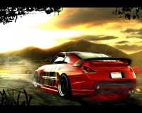 Photos of painted car Nissan 350Z