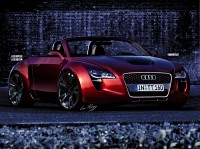Fond d'écran avec un rapide exécutif voiture honorable Audi TT